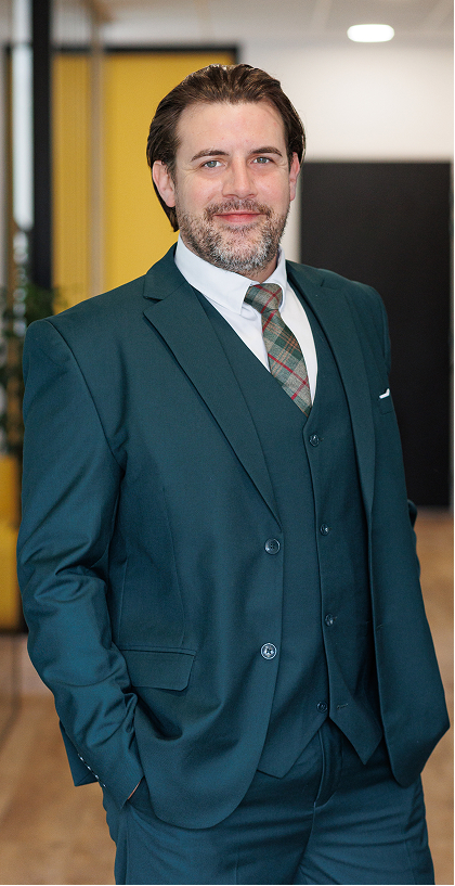 Portrait photo de Renaud Raison, co-fondateur du cabinet Heyly Conseils